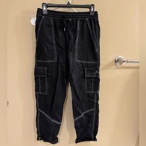 Black cargo pants